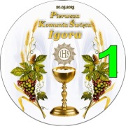 Pan Opłatek na tort - PIERWSZA KOMUNIA ŚWIĘTA