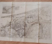 Lębork pow. lęborski Łeba Sasino Roszczyce Mapa niemiecka 1932