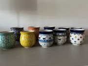 Kubki (tzw. czeskie) ręczna robota (Bolesław) cena za szt. 25-35 zł