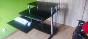 Biurko gamingowe do nauki i pracy z szkła hartowanego MDF i metalu DIY