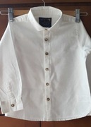 Elegancka NEXT  biała koszula dla chłopca na święta rozmiar 82