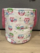 Bawełniany kosz na zabawki