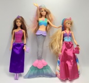 Lalki Barbie z ubrankami i akcesoriami 3 sztuki OKAZJA! syrenka