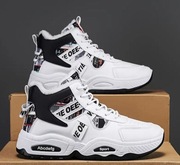 Buty Męskie Zimowe Ciepłe Sneakersy Polar Grube Antypoślizgowe