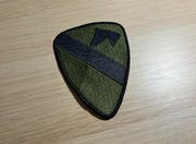Naszywka - US Army - 1st Cavalry Division "The First Team" (OD Subdued)