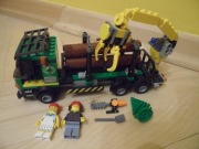 Klocki Lego City - Ciężarówka do przewozu drewna 60059 - Łódź