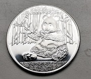 Medal Chiny zwierzęta - Panda 