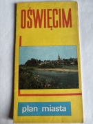 Oświęcim - Plan miasta 1978r