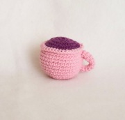 SZYDEŁKOWA FILIŻANKA – DEKORACJA HANDMADE / MASKOTKA