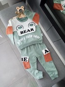 Super dresik dres komplet dla chłopca r.80/86