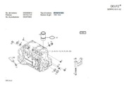 Katalog części silnik Deutz BF4M1013EC 