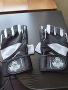 Rękawice treningowe Bushido L – z usztywnieniem nadgarstka, premium