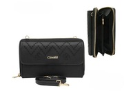 Mini torebka portfel z odpinanym długim paskiem Nowa