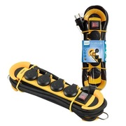 Listwa zasilająca warsztatowa Philips przedłużacz warsztatowy SPN5140YB/60