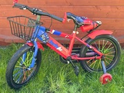 Rowerek 16 cali Babi czerwono niebieski 