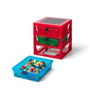 NOWY Organizer LEGO Komoda Regał 3 Szuflady + Płytki Konstrukcyjne