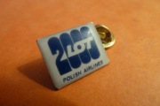 Polskie Linie Lotnicze LOT 2000 pin przypinka