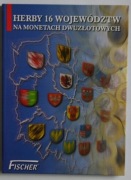 Zestaw - herby 16 województw na monetach dwuzłotowych Nordic Gold