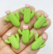 Zestaw magnes na lodówkę – Kaktus z serduszkiem - 7szt | Kaktus | Magnesy