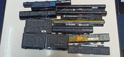 Baterie do laptopów 11szt. Po wymianie.