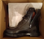 Buty wojskowe, trzewiki pilota zimowe wzór 922/MON ocieplane