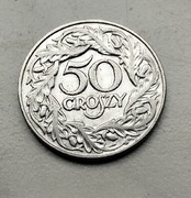 Moneta 50 groszy 1923 r
