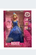 Elefun Lalka w sukni ROXIE Kreatorka mody + dodatki