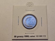 50 gr groszy 1995 Stan I menniczy
