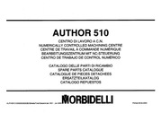 Centrum obróbcze CNC Morbidelli Author 510 - katalog części