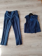 Kamizelka i spodnie chłopięce 