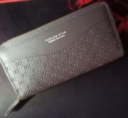 Szary damski portfel