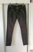Czarne spodnie jeansy damskie rozm XL 