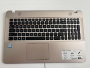 Palmrest do Asusa x541 złoty z touchpadem