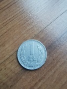 1 zł 1978 bez znaku mennicy