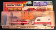 MATCHBOX ADVENTURE PACK MBX SURFING II FORD RANCHERO KAMPING H1235 JCN11