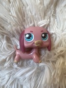 LPS #93451 UNIKAT jamnik różowy stan dobry 