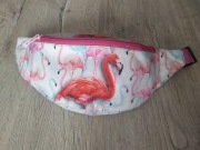 NERKA saszetka z flamingami dla dzieci dziewczęca