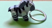 Brelok zebra 5 cm
