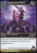 WoW TCG - Krunkle Deadspark 6/220 Wrathgate