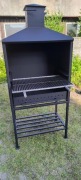 Grill ogrodowy stalowy. Handmade