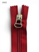 Zamek błyskawiczny spiralny “LAMPO” 30cm #5, czerwony