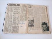 Stary zeszyt z wycinkami sportowymi –Zieliński, Gawliczek, Polska–Mar