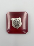 RYNGRAF SREBRNY ORZEŁ Z MATKĄ BOŻĄ CZĘSTOCHOWSKĄ