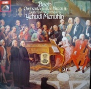 J.S.BACH ORCHESTERSUIYEN NR. 2 & 3, BAT FESTIVL ORCH. MENUHIN (1961 Mint)