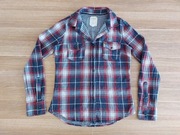 KOSZULA W KRATĘ DIVERSE - rozmiar S - BLUZKA Z DŁUGIM RĘKAWEM