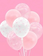 Balony zestaw w kokardki 15 sztuk na imprezę lub urodziny