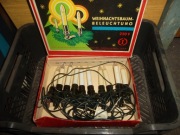 Lampki choinkowe żarówkowe  z DDR-u