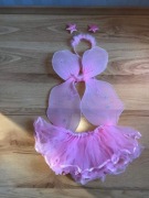 Strój motylek różowy 