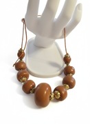 Stare korale vintage, korale naszyjnik