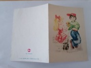 Kartka karnet rozkładany PZ Polmark 1985r 